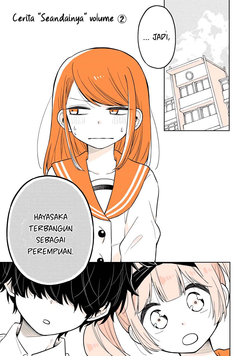 A Lazy Guy Woke Up As A Girl One Morning Chapter 15.2 Gambar 2