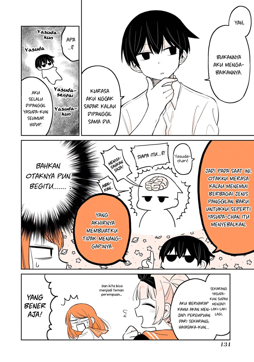 A Lazy Guy Woke Up As A Girl One Morning Chapter 15.2 Gambar 7