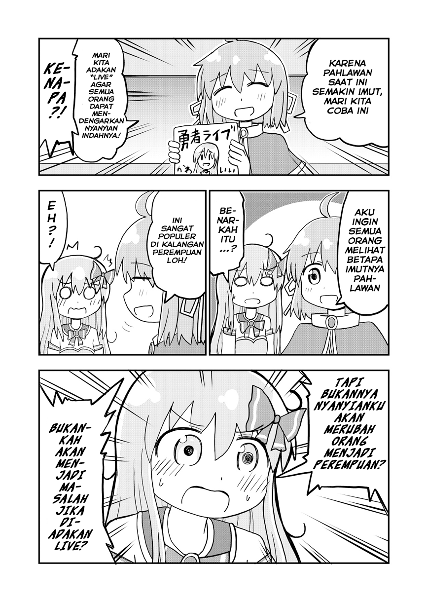 A Manga About a Hero Who Pulled Out the Holy Sword and Became a Girl Chapter 08 Gambar 2