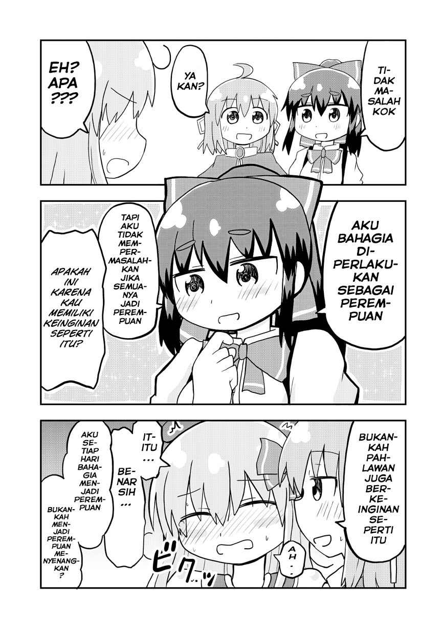 A Manga About a Hero Who Pulled Out the Holy Sword and Became a Girl Chapter 08 Gambar 3