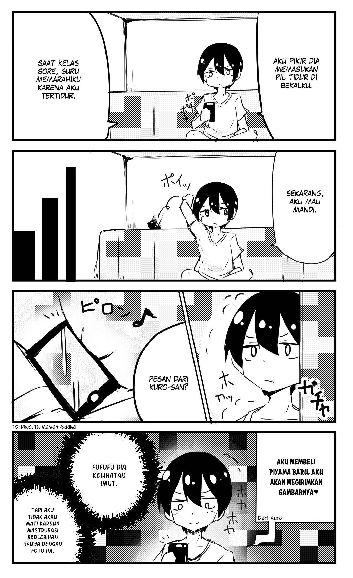A Story About Wanting To Commit Suicide, But It’s Scary So I Find A Yandere Girl To Kill Me, But It Doesn’t Work Chapter 04 Gambar 1