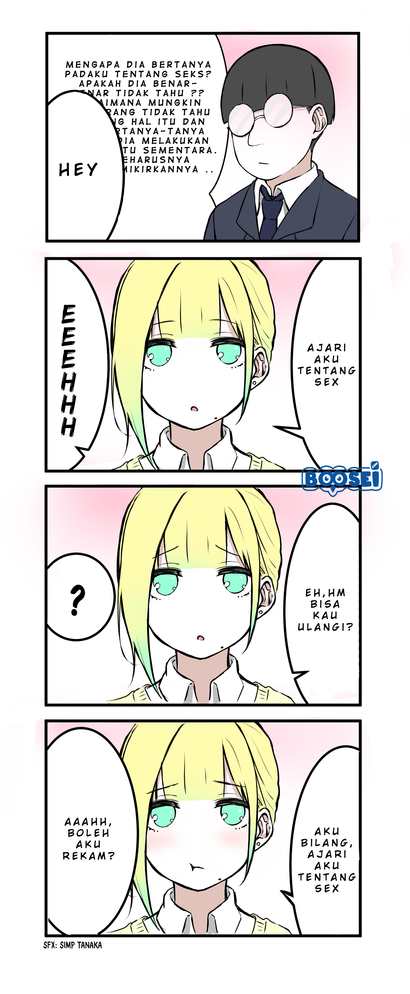 A Story About a Blonde Virgin Girl Who Acquires Sexual Knowledge Chapter 02 Gambar 2