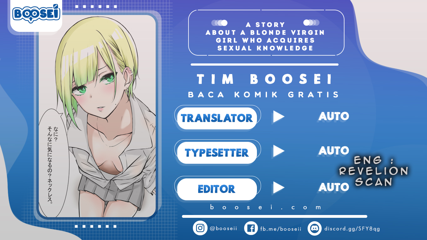 A Story About a Blonde Virgin Girl Who Acquires Sexual Knowledge Chapter 04 Gambar 1
