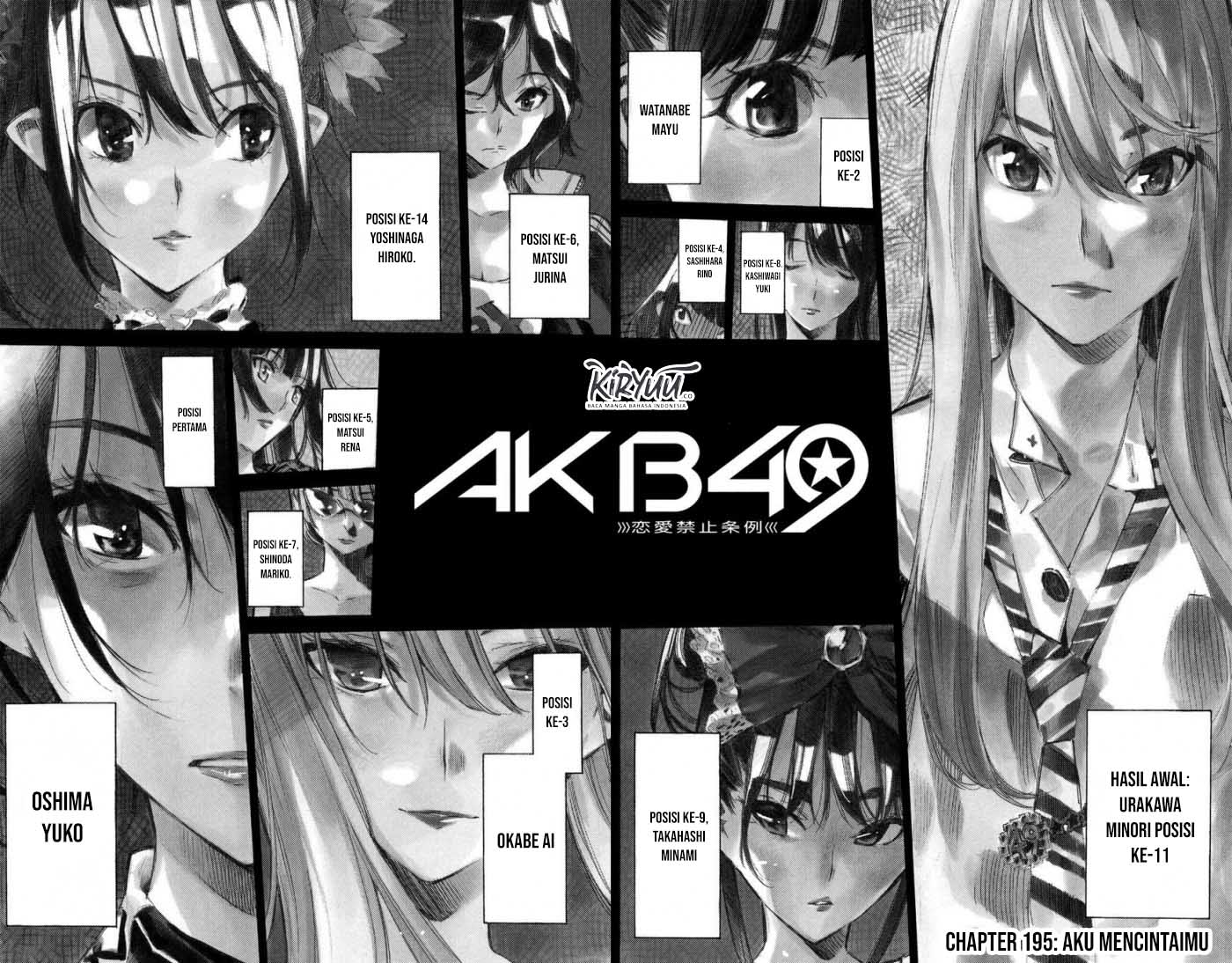 AKB49 Chapter 195 Gambar 1