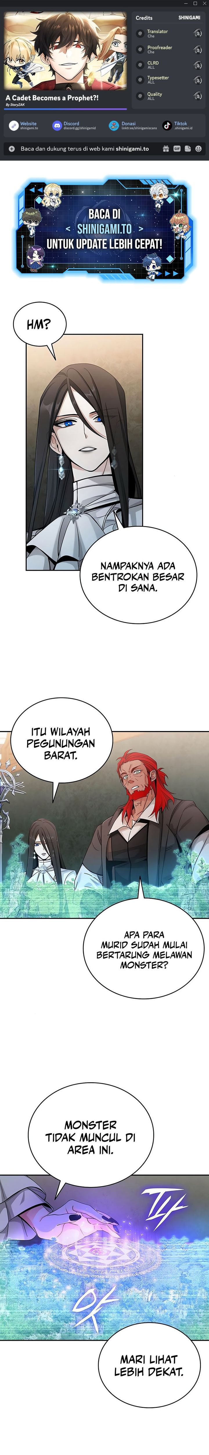 A Cadet Becomes A Prophet?! Chapter 07 Gambar 1