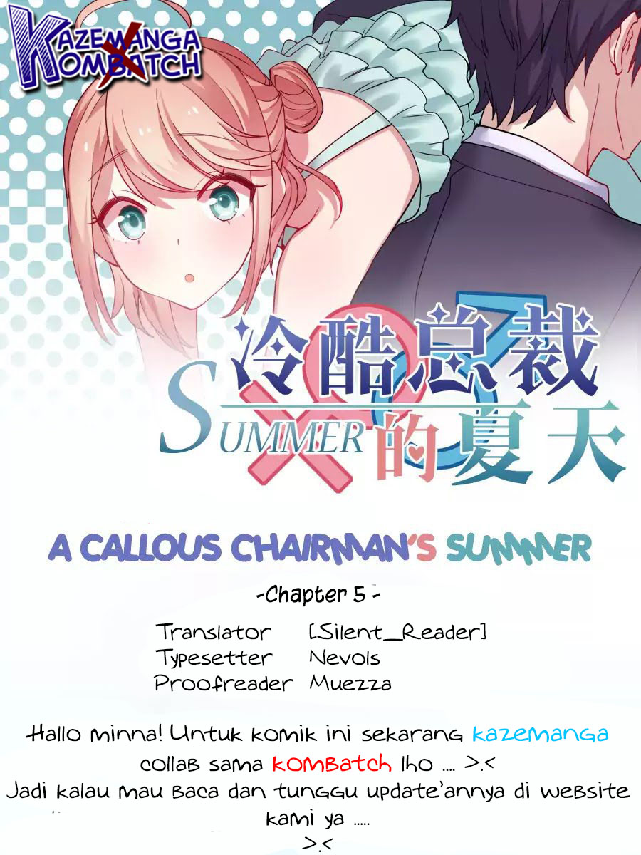 A Callous Chairman’s Summer Chapter 05 Gambar 1