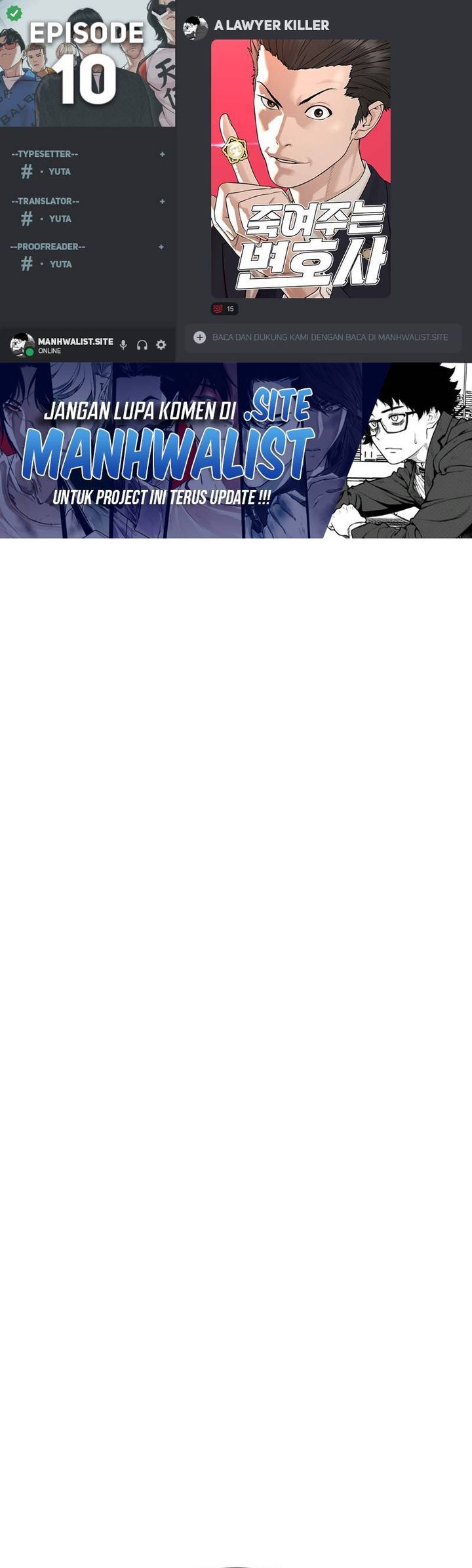 A Lawyer Killler (Killer Lawyer) Chapter 10 Gambar 1