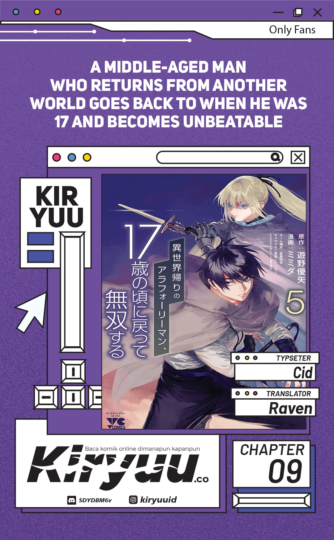 A Middle-Aged Man Who Returns From Another World Goes Back to When He Was 17 and Becomes Unbeatable Chapter 09 Gambar 1