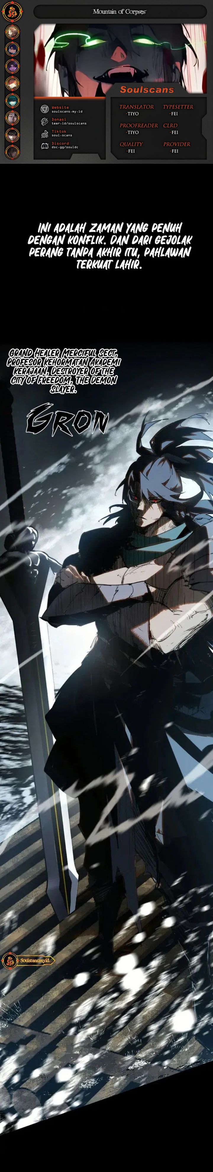 A Mountain of Corpses, A Sea of Blood Chapter 01 Gambar 1