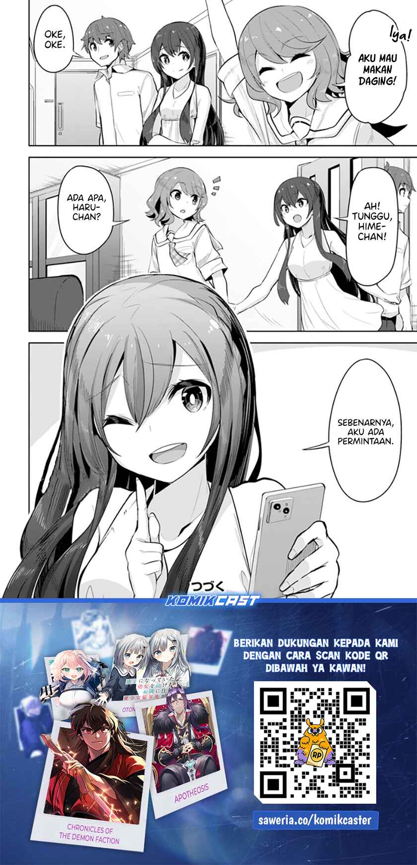 A Neat and Pretty Girl at My New School Is a Childhood Friend Who I Used To Play With Thinking She Was a Boy Chapter 22 Gambar 33