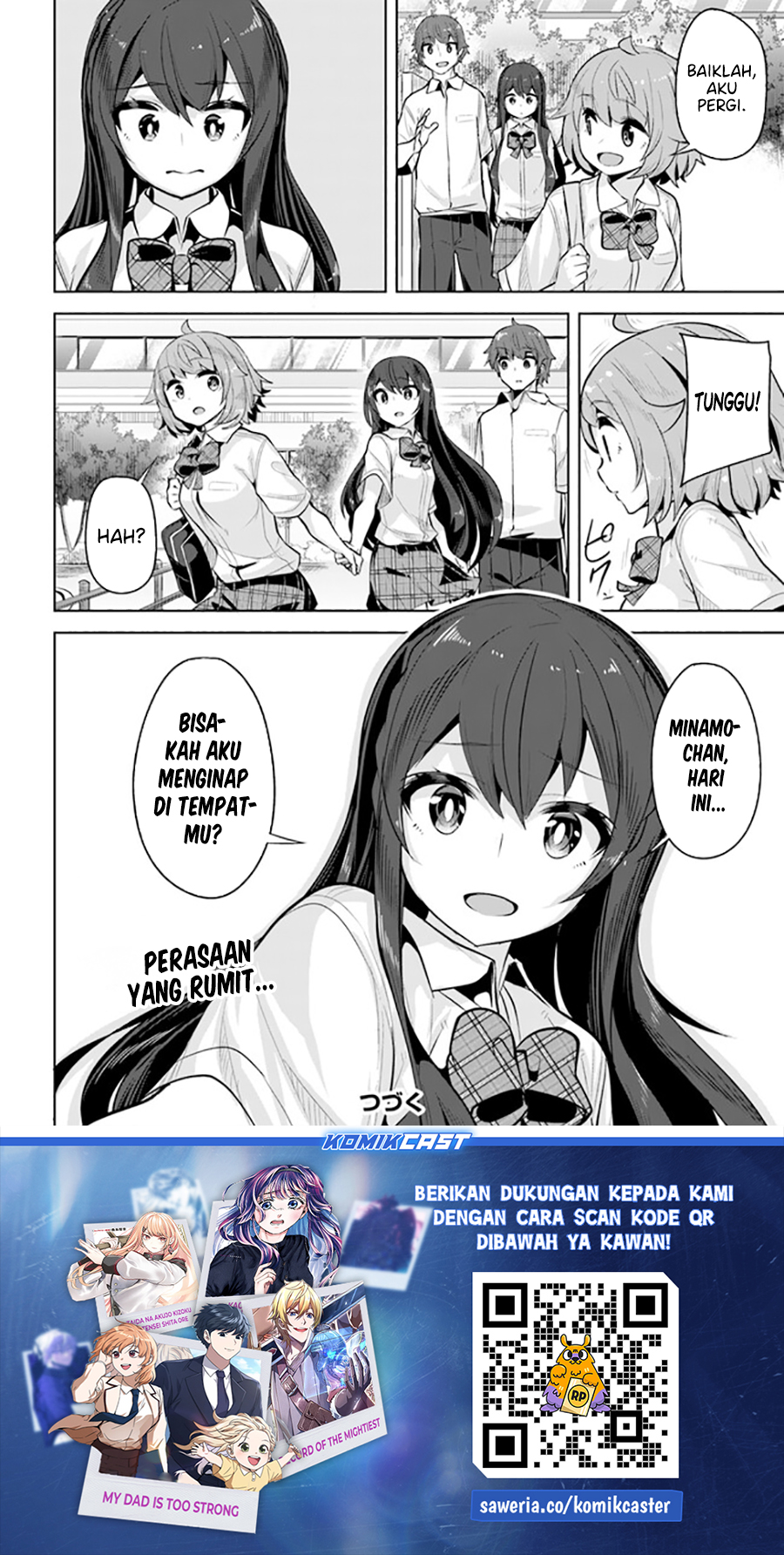 A Neat and Pretty Girl at My New School Is a Childhood Friend Who I Used To Play With Thinking She Was a Boy Chapter 24 Gambar 33