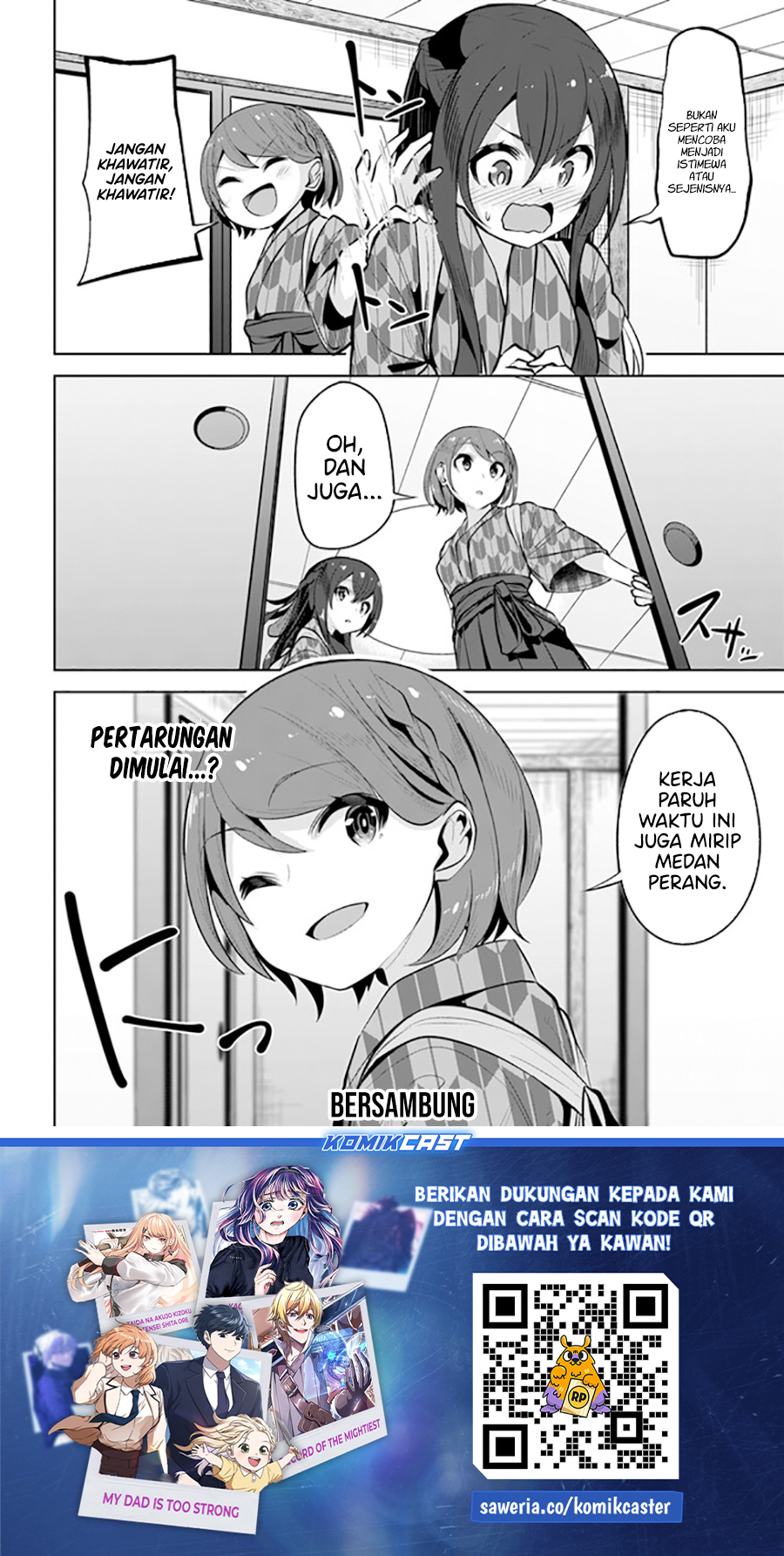 A Neat and Pretty Girl at My New School Is a Childhood Friend Who I Used To Play With Thinking She Was a Boy Chapter 25 Gambar 33