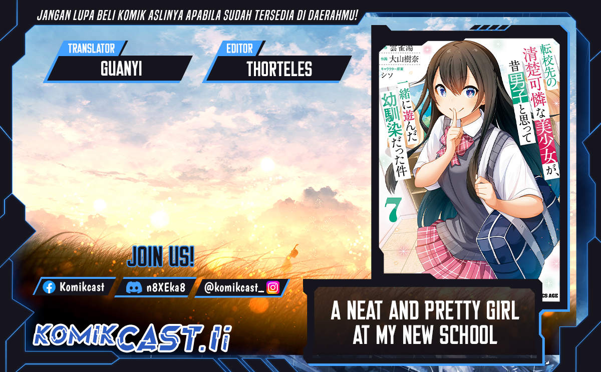 A Neat and Pretty Girl at My New School Is a Childhood Friend Who I Used To Play With Thinking She Was a Boy Chapter 29 Gambar 1