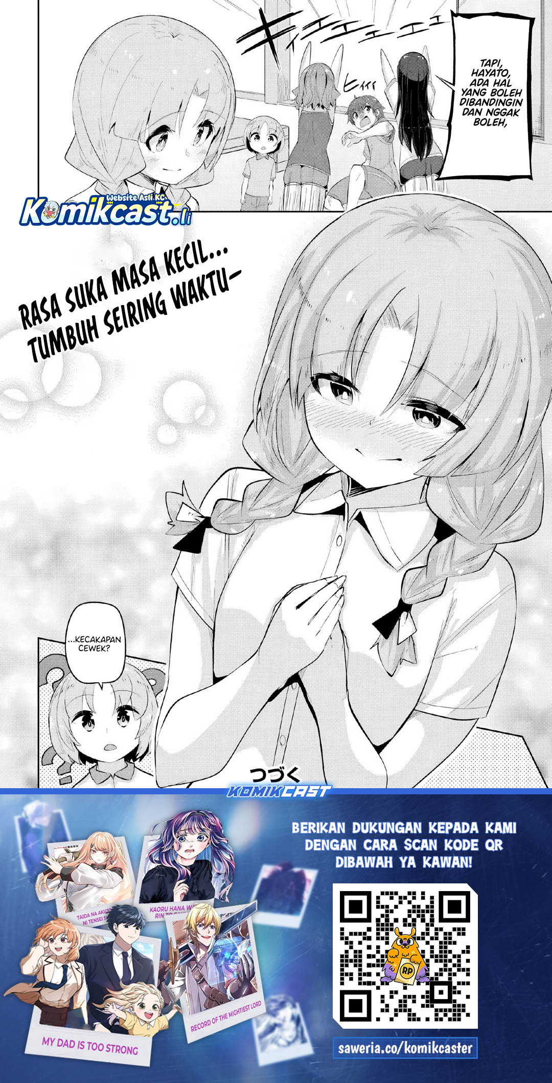 A Neat and Pretty Girl at My New School Is a Childhood Friend Who I Used To Play With Thinking She Was a Boy Chapter 34 Gambar 32