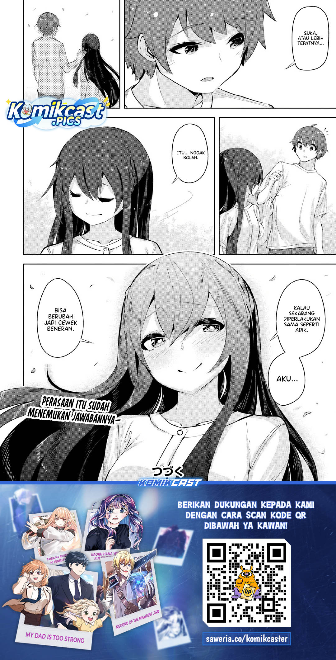 A Neat and Pretty Girl at My New School Is a Childhood Friend Who I Used To Play With Thinking She Was a Boy Chapter 35 Gambar 31