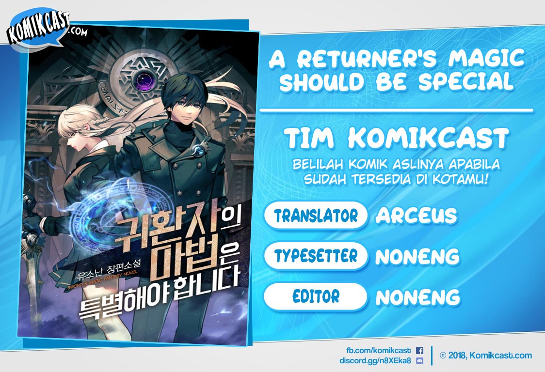 A Returner’s Magic Should Be Special Chapter 54 Gambar 1