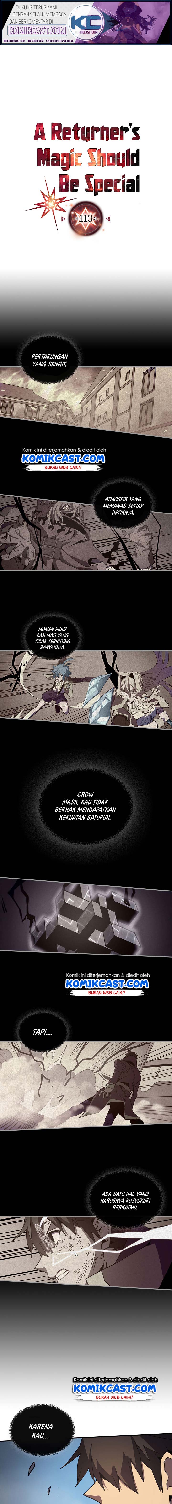 A Returner’s Magic Should Be Special Chapter 113 Gambar 2