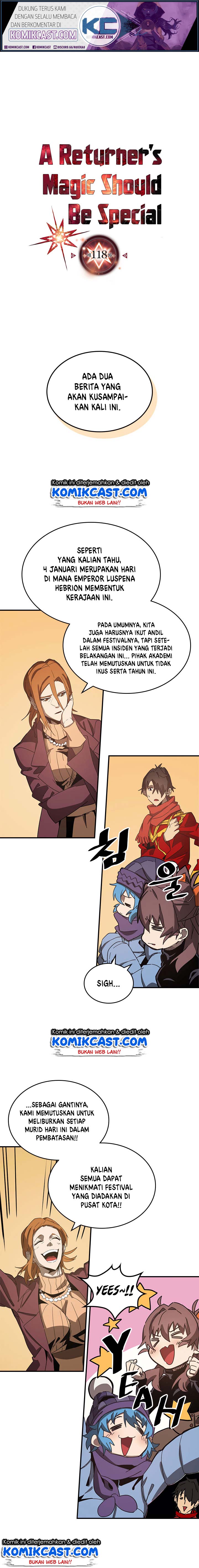 A Returner’s Magic Should Be Special Chapter 118 Gambar 2