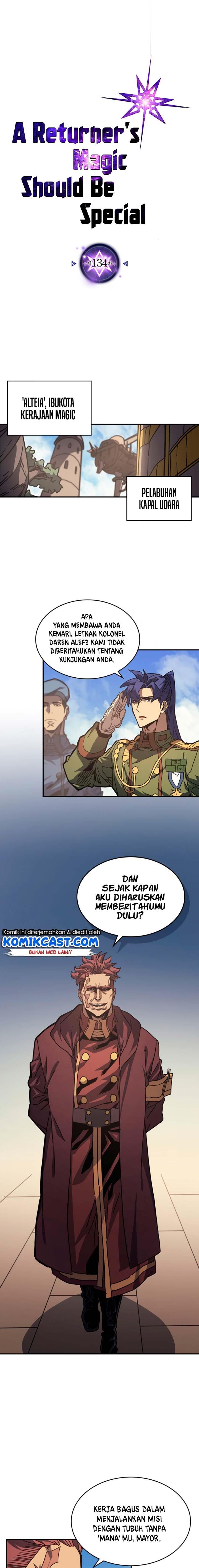 A Returner’s Magic Should Be Special Chapter 134 Gambar 1