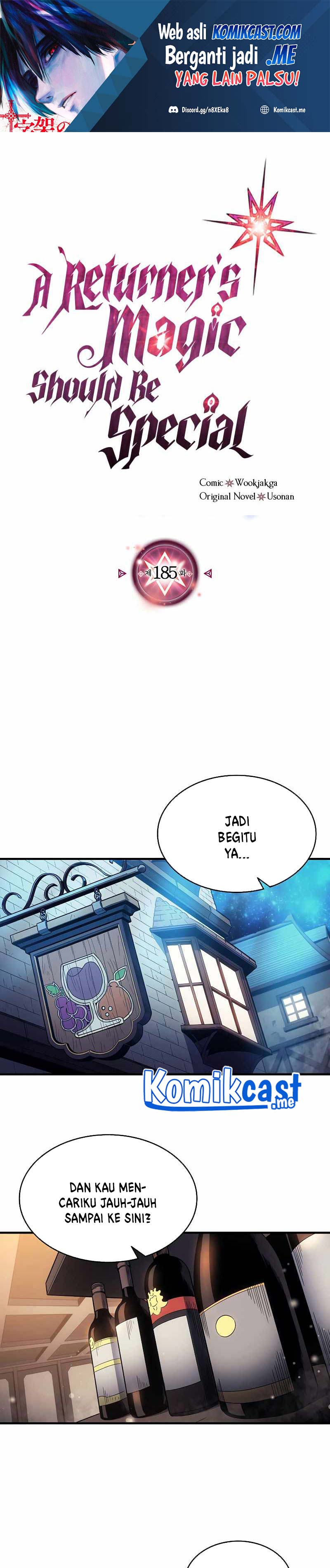 A Returner’s Magic Should Be Special Chapter 185 Gambar 2