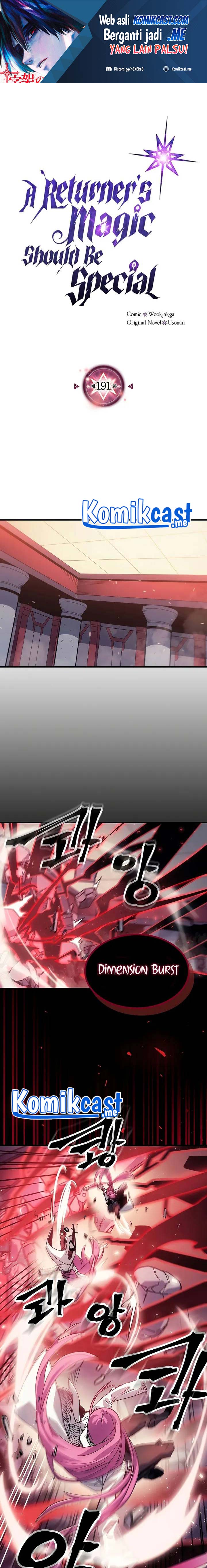 A Returner’s Magic Should Be Special Chapter 191 Gambar 2