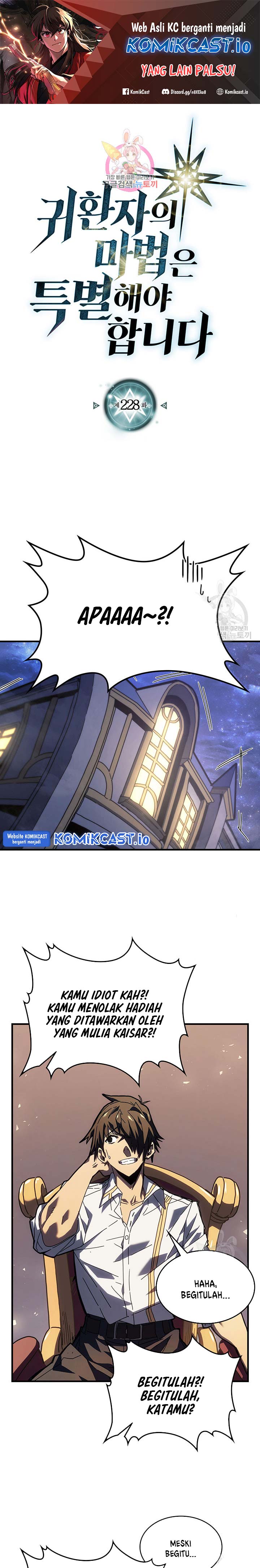 A Returner’s Magic Should Be Special Chapter 228 Gambar 2