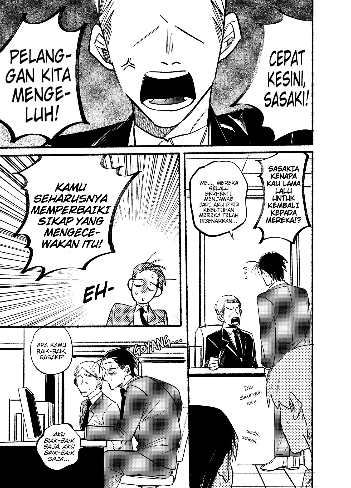 A Story About Smoking at the Back of the (Supermarket Super no Ura de Yani Suu Futari) Chapter 03 Gambar 1