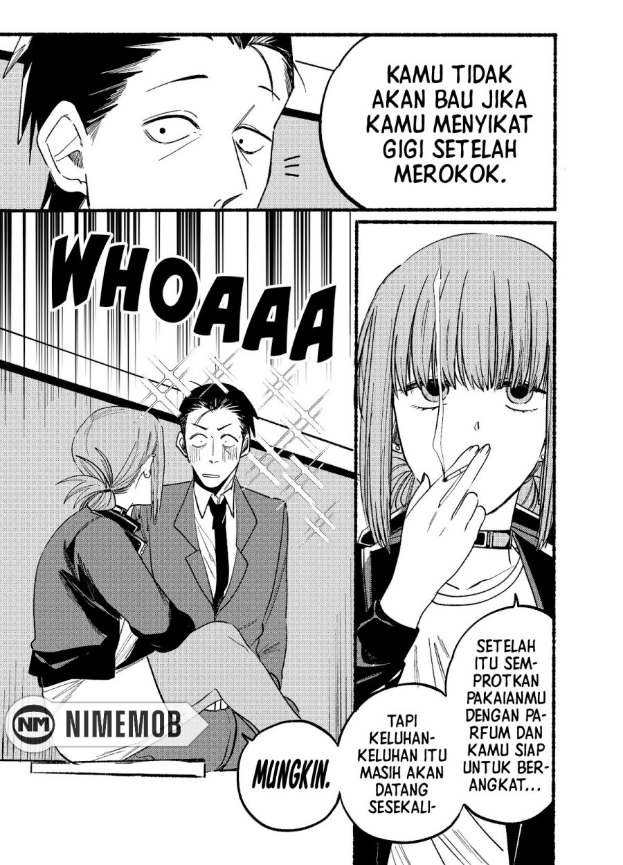 A Story About Smoking at the Back of the (Supermarket Super no Ura de Yani Suu Futari) Chapter 07 Gambar 6