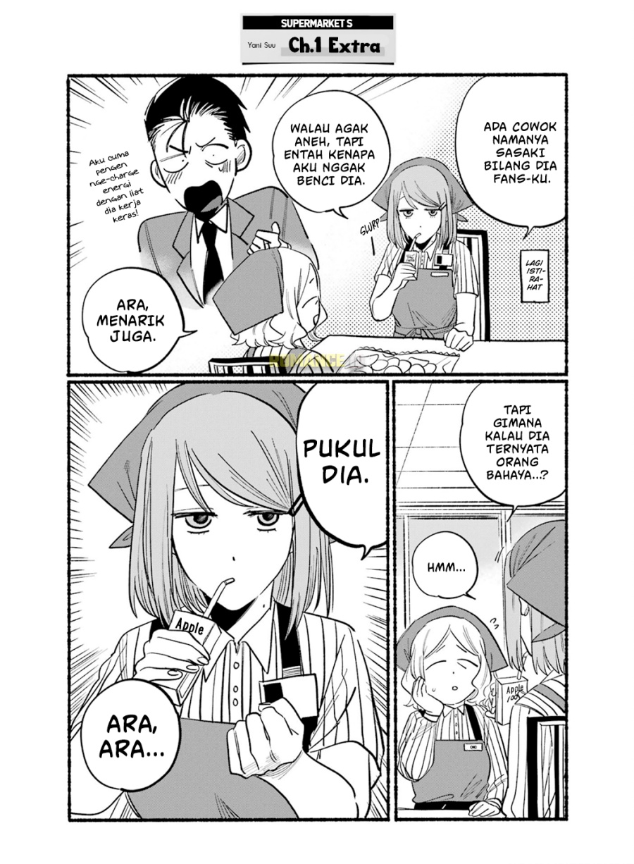 A Story About Smoking at the Back of the Supermarket (Super no Ura de Yani Suu Futari) Chapter 16.6 Gambar 3