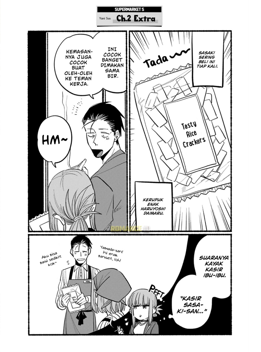 A Story About Smoking at the Back of the Supermarket (Super no Ura de Yani Suu Futari) Chapter 16.6 Gambar 4