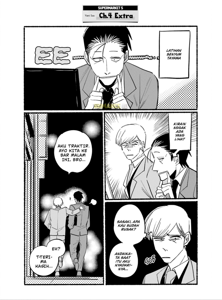 A Story About Smoking at the Back of the Supermarket (Super no Ura de Yani Suu Futari) Chapter 16.6 Gambar 5