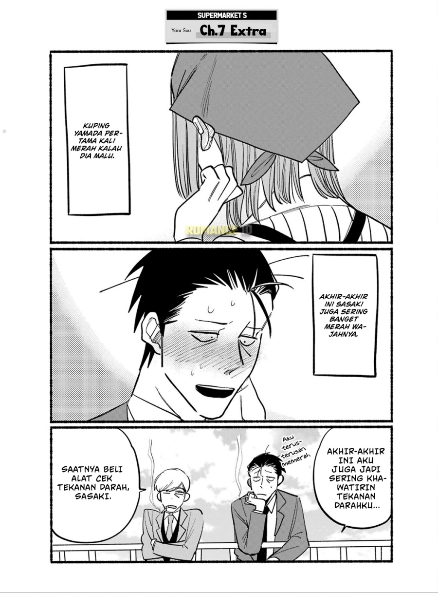 A Story About Smoking at the Back of the Supermarket (Super no Ura de Yani Suu Futari) Chapter 16.6 Gambar 8