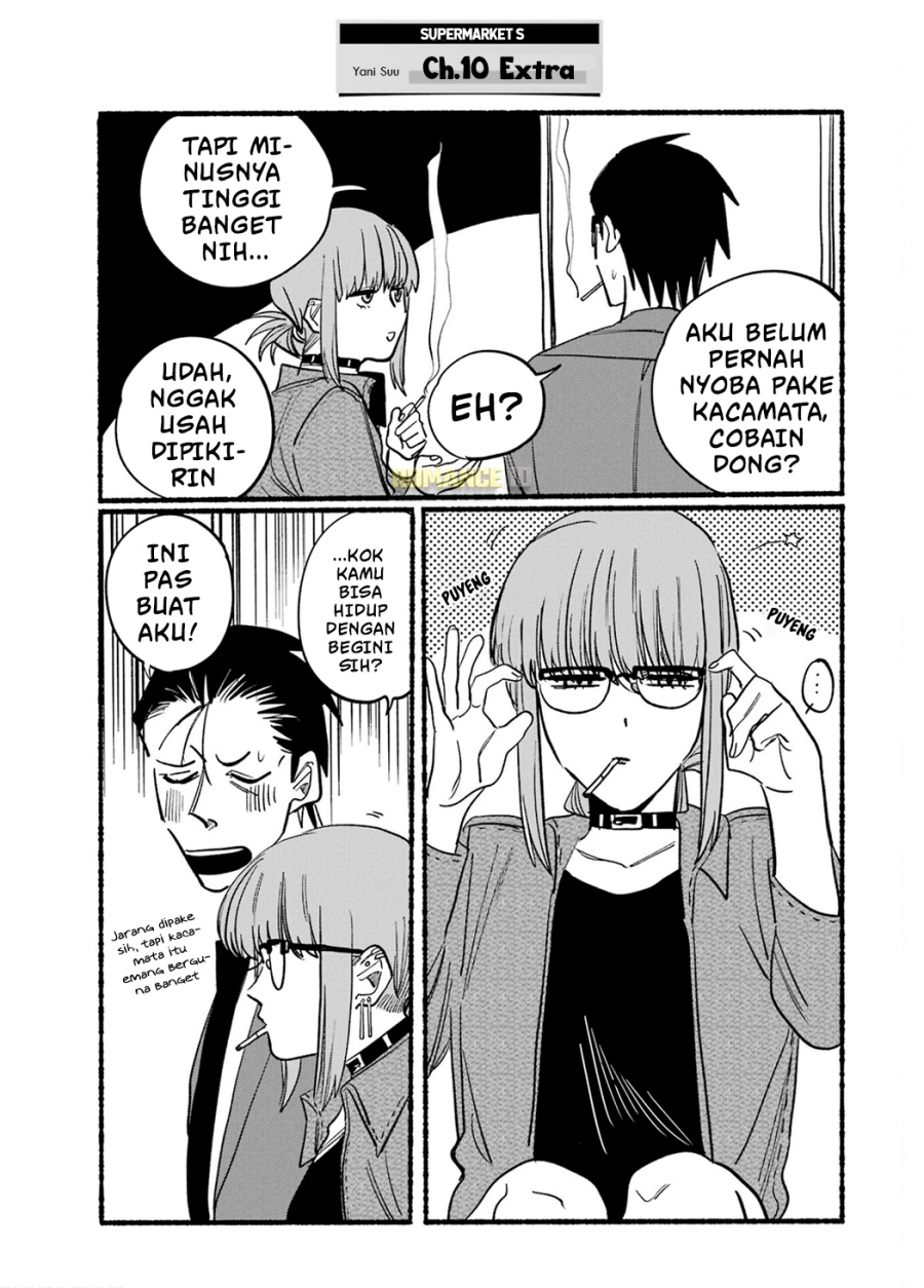 A Story About Smoking at the Back of the Supermarket (Super no Ura de Yani Suu Futari) Chapter 16.6 Gambar 11
