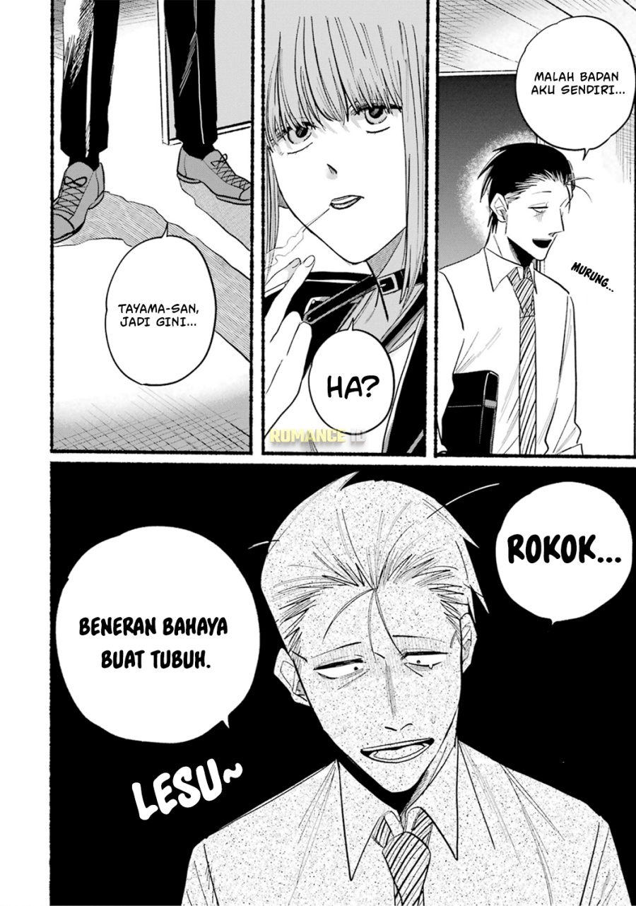 A Story About Smoking at the Back of the Supermarket (Super no Ura de Yani Suu Futari) Chapter 16 Gambar 3