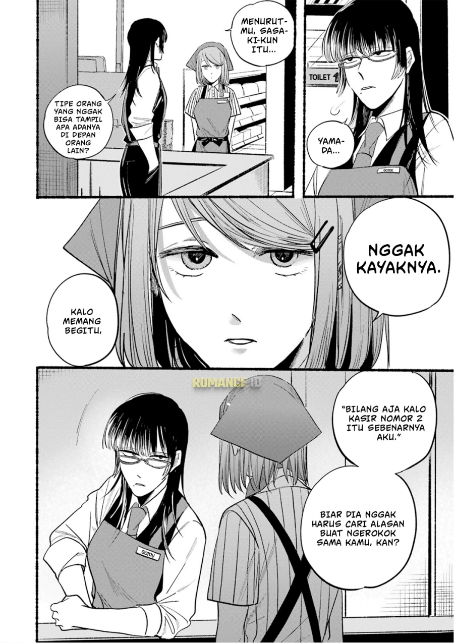 A Story About Smoking at the Back of the Supermarket (Super no Ura de Yani Suu Futari) Chapter 16 Gambar 5