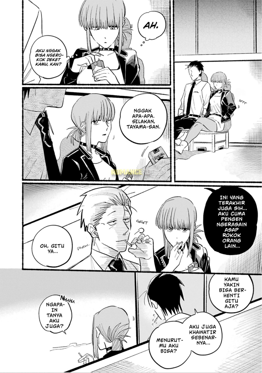 A Story About Smoking at the Back of the Supermarket (Super no Ura de Yani Suu Futari) Chapter 16 Gambar 9