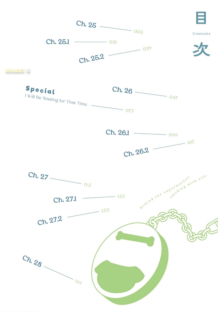 A Story About Smoking at the Back of the Supermarket (Super no Ura de Yani Suu Futari) Chapter 28.7 Gambar 6