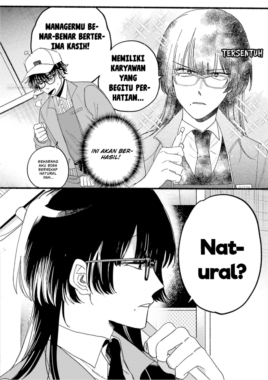 A Story About Smoking at the Back of the Supermarket (Super no Ura de Yani Suu Futari) Chapter 28.7 Gambar 16
