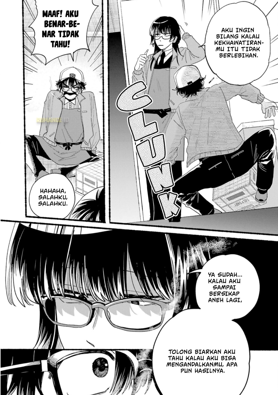 A Story About Smoking at the Back of the Supermarket (Super no Ura de Yani Suu Futari) Chapter 28.7 Gambar 26