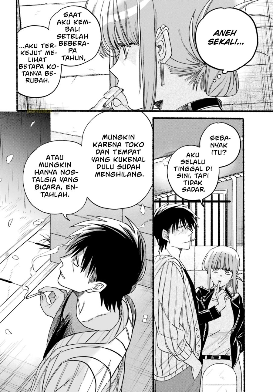 A Story About Smoking at the Back of the Supermarket (Super no Ura de Yani Suu Futari) Chapter 33 Gambar 13