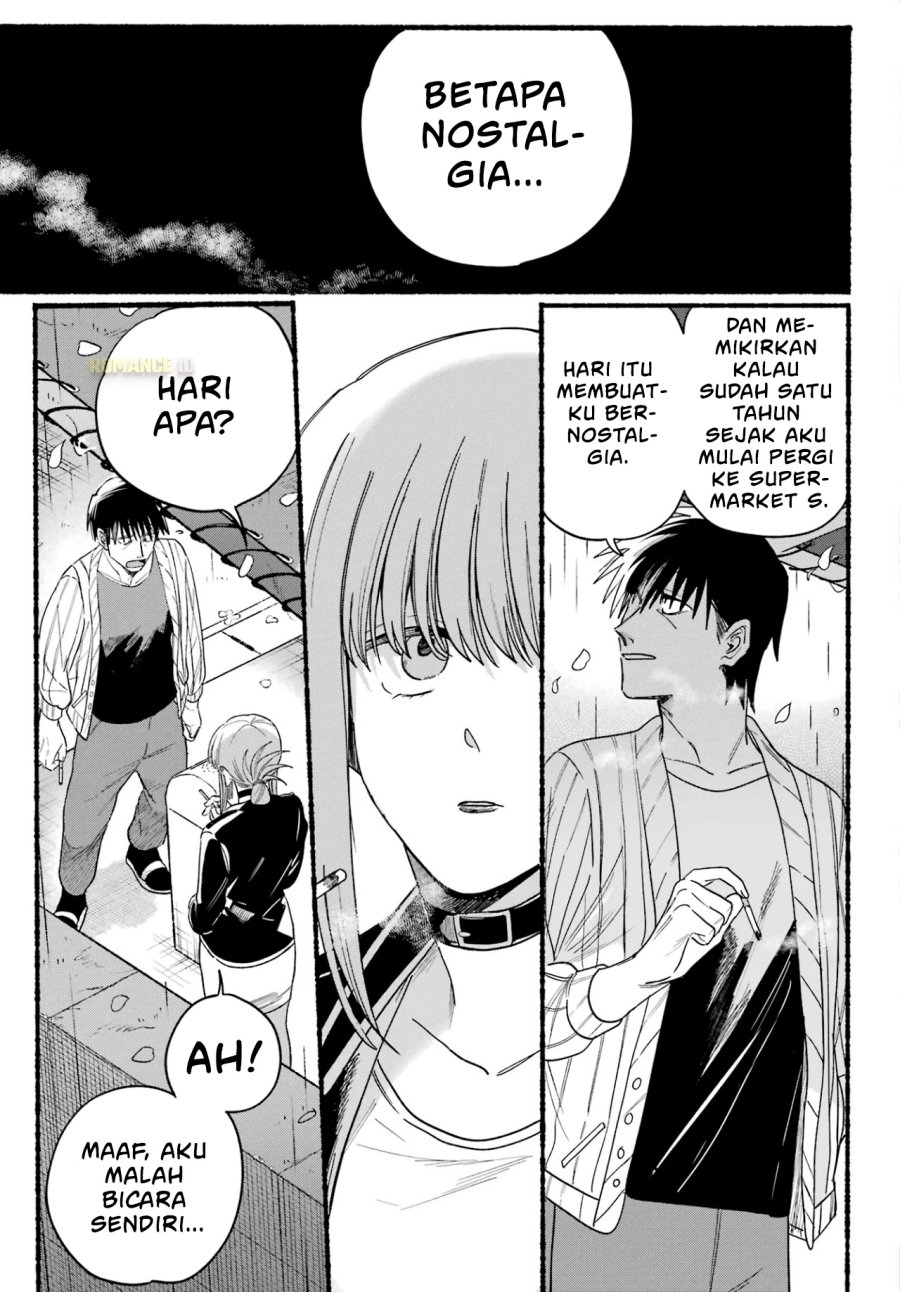 A Story About Smoking at the Back of the Supermarket (Super no Ura de Yani Suu Futari) Chapter 33 Gambar 16