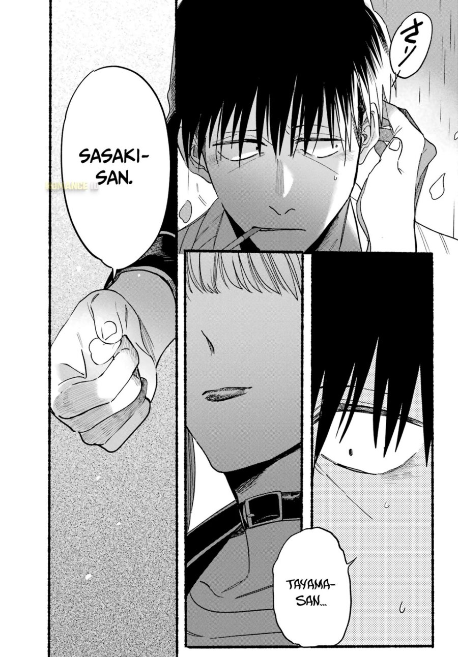 A Story About Smoking at the Back of the Supermarket (Super no Ura de Yani Suu Futari) Chapter 33 Gambar 24