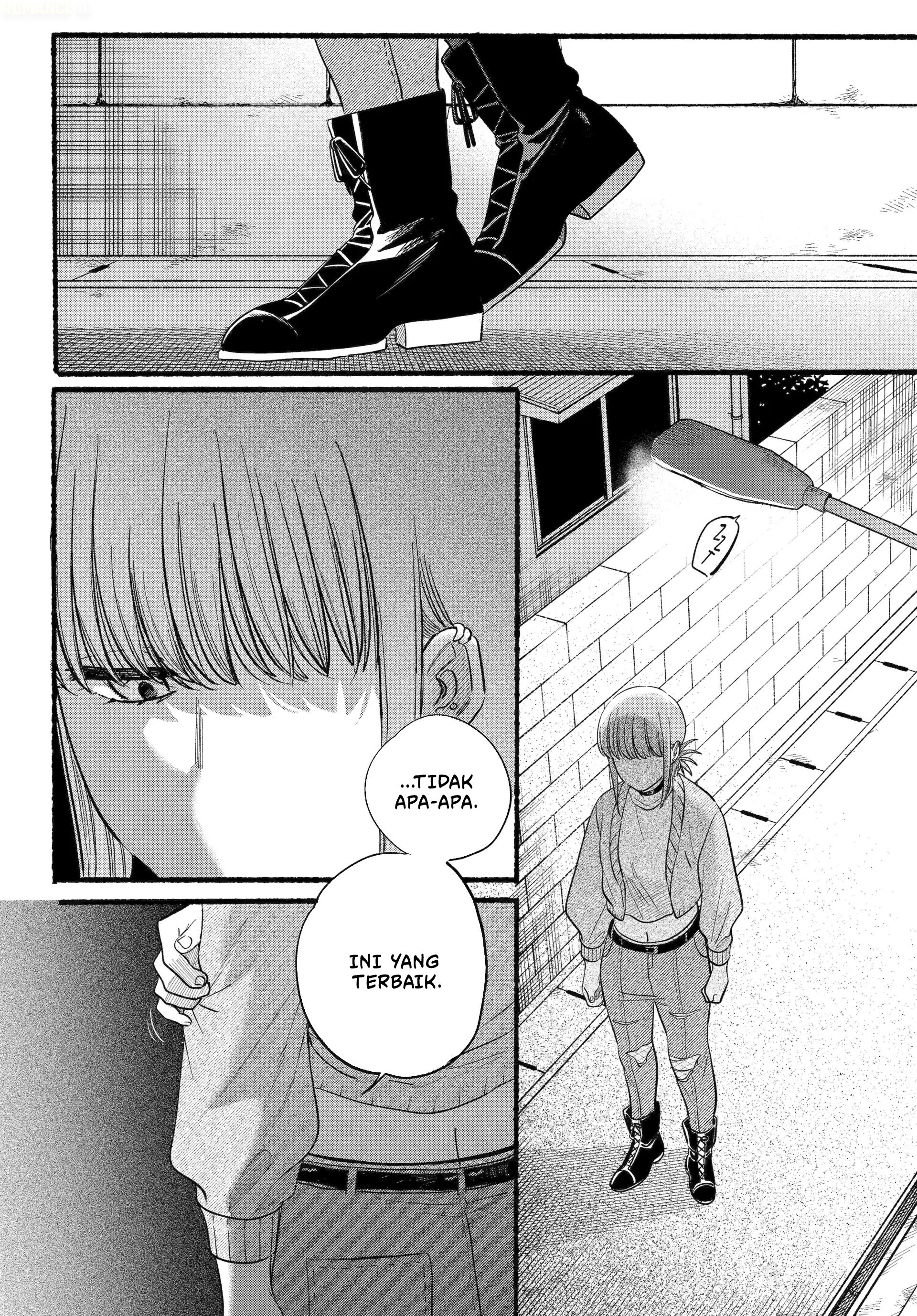 A Story About Smoking at the Back of the Supermarket (Super no Ura de Yani Suu Futari) Chapter 47 Gambar 17
