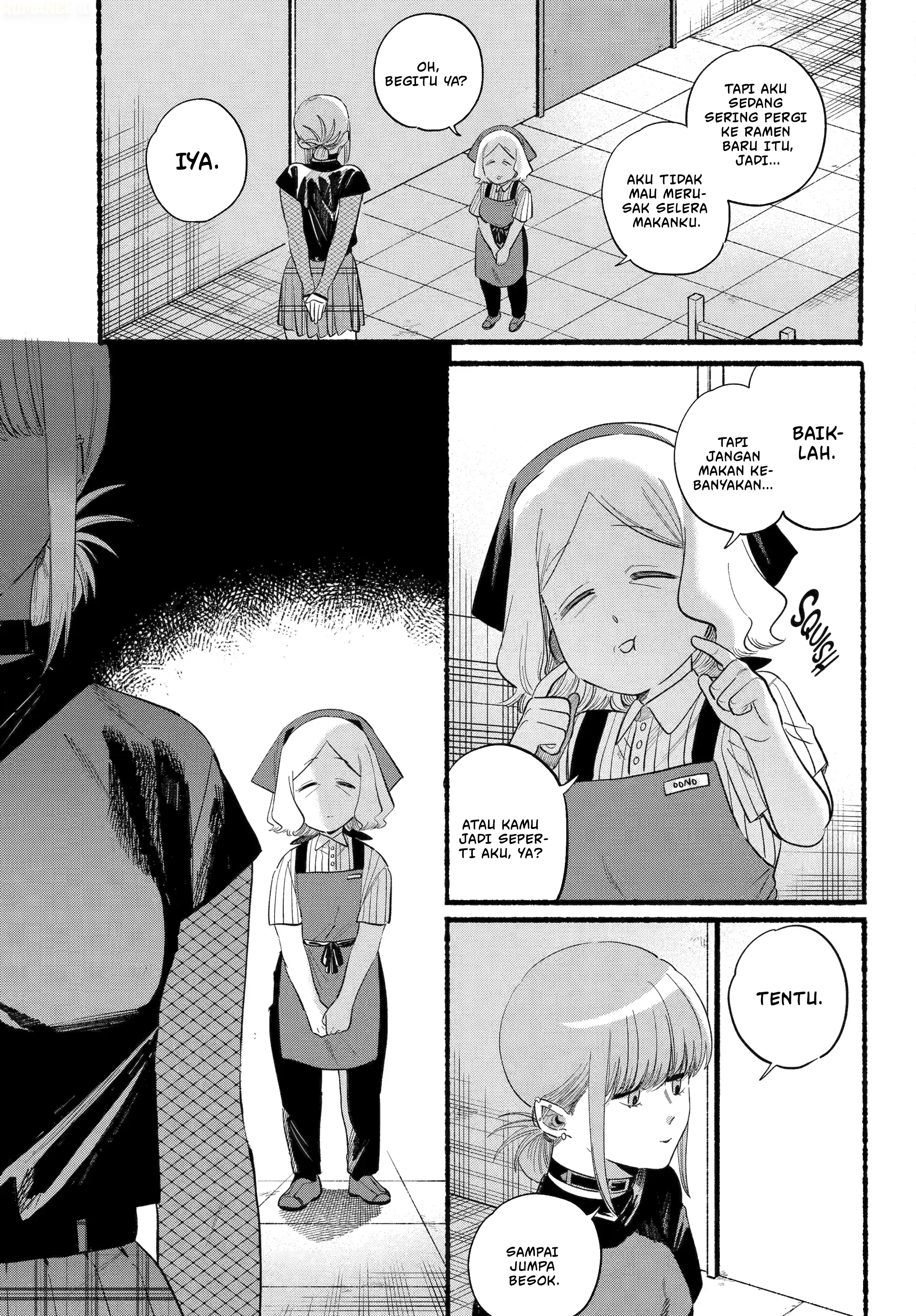 A Story About Smoking at the Back of the Supermarket (Super no Ura de Yani Suu Futari) Chapter 47 Gambar 24