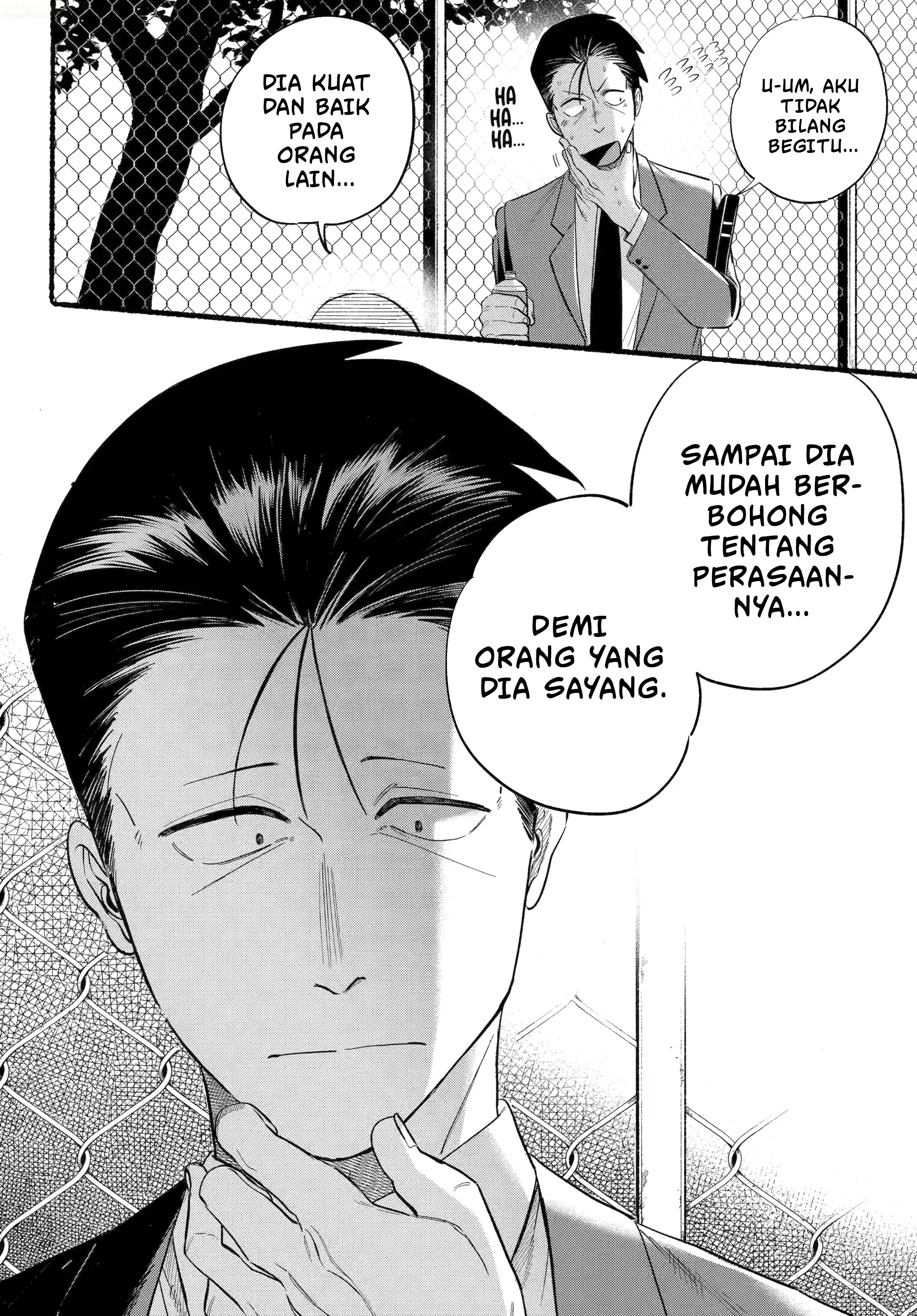 A Story About Smoking at the Back of the Supermarket (Super no Ura de Yani Suu Futari) Chapter 47 Gambar 31