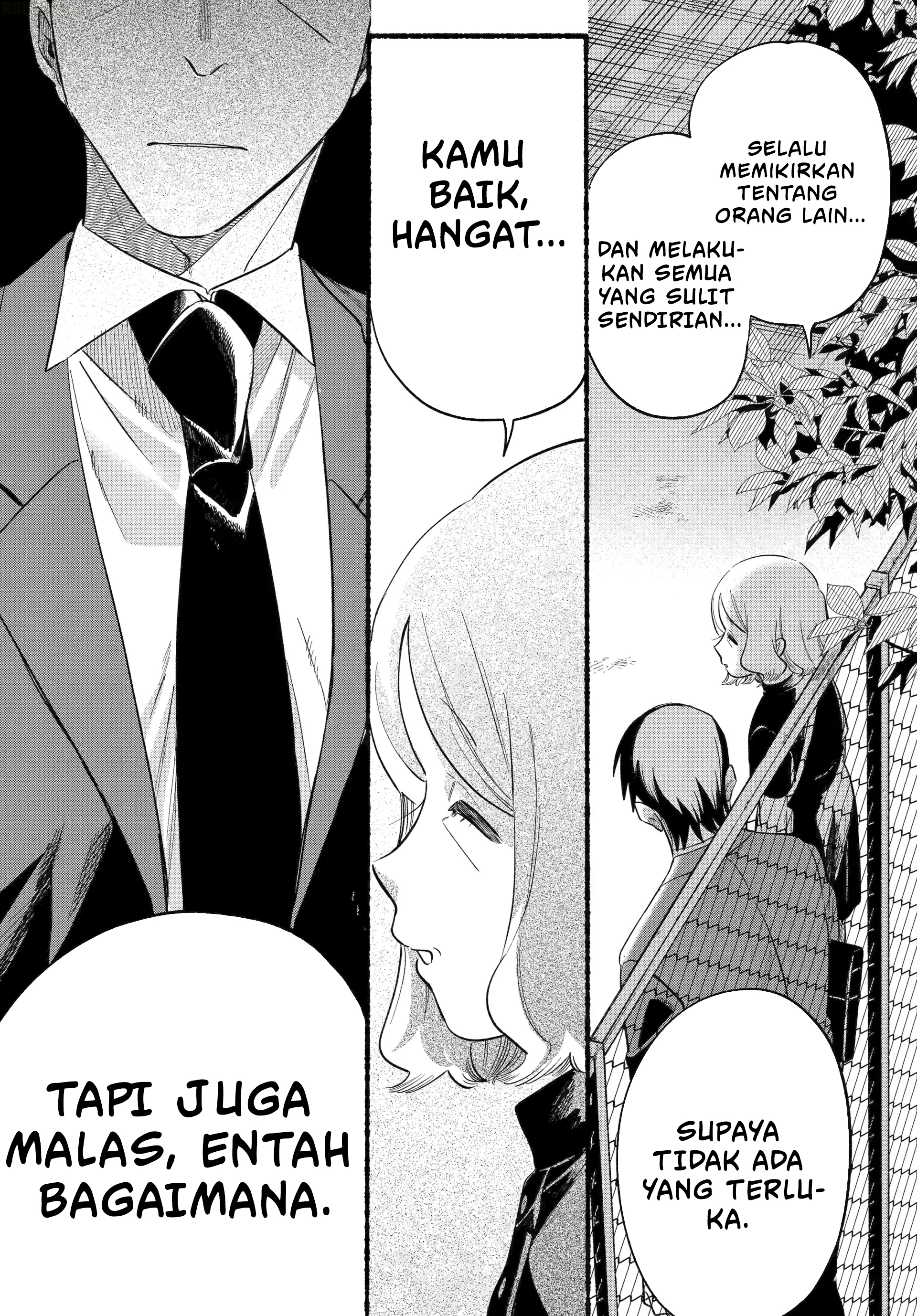 A Story About Smoking at the Back of the Supermarket (Super no Ura de Yani Suu Futari) Chapter 47 Gambar 36