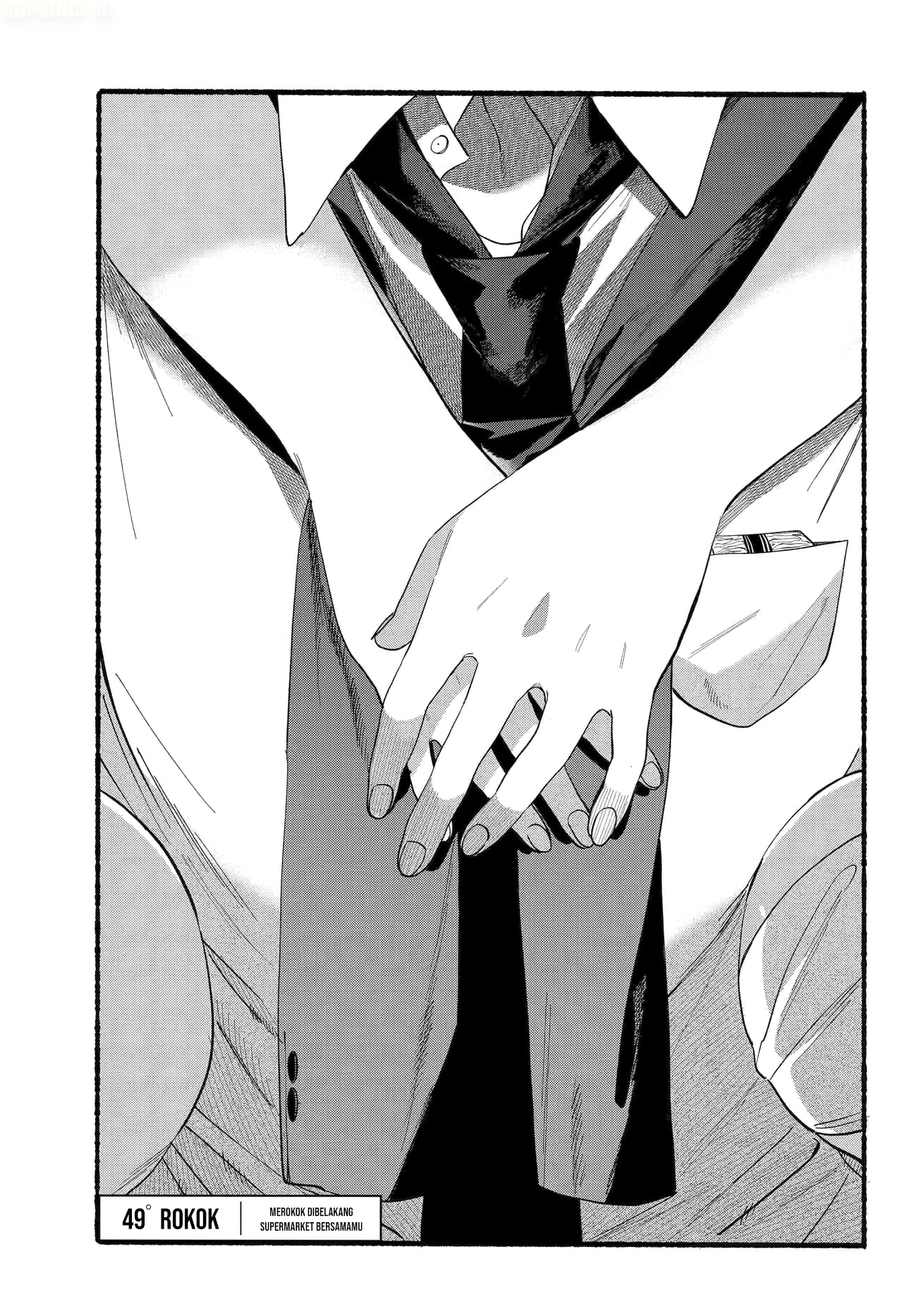 A Story About Smoking at the Back of the Supermarket (Super no Ura de Yani Suu Futari) Chapter 49 Gambar 2