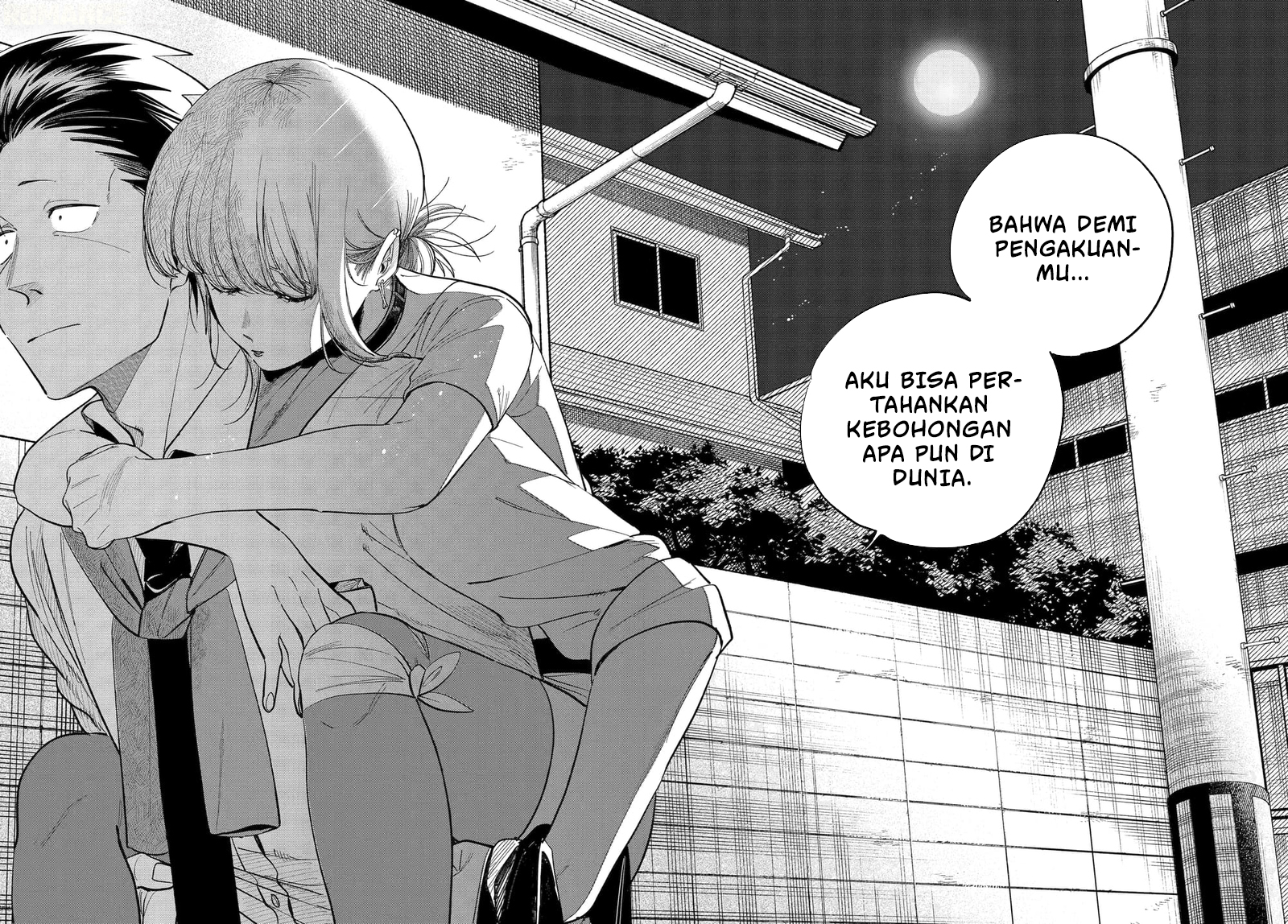 A Story About Smoking at the Back of the Supermarket (Super no Ura de Yani Suu Futari) Chapter 49 Gambar 25