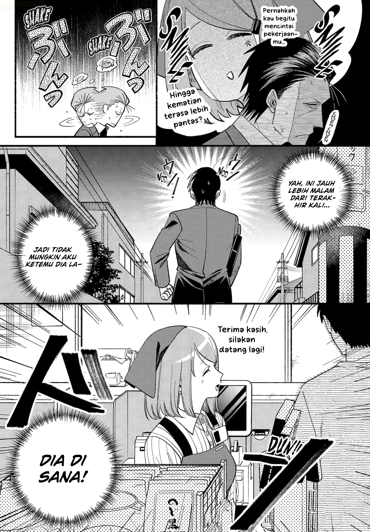 A Story About Smoking at the Back of the Supermarket (Super no Ura de Yani Suu Futari) Chapter 50 Gambar 24