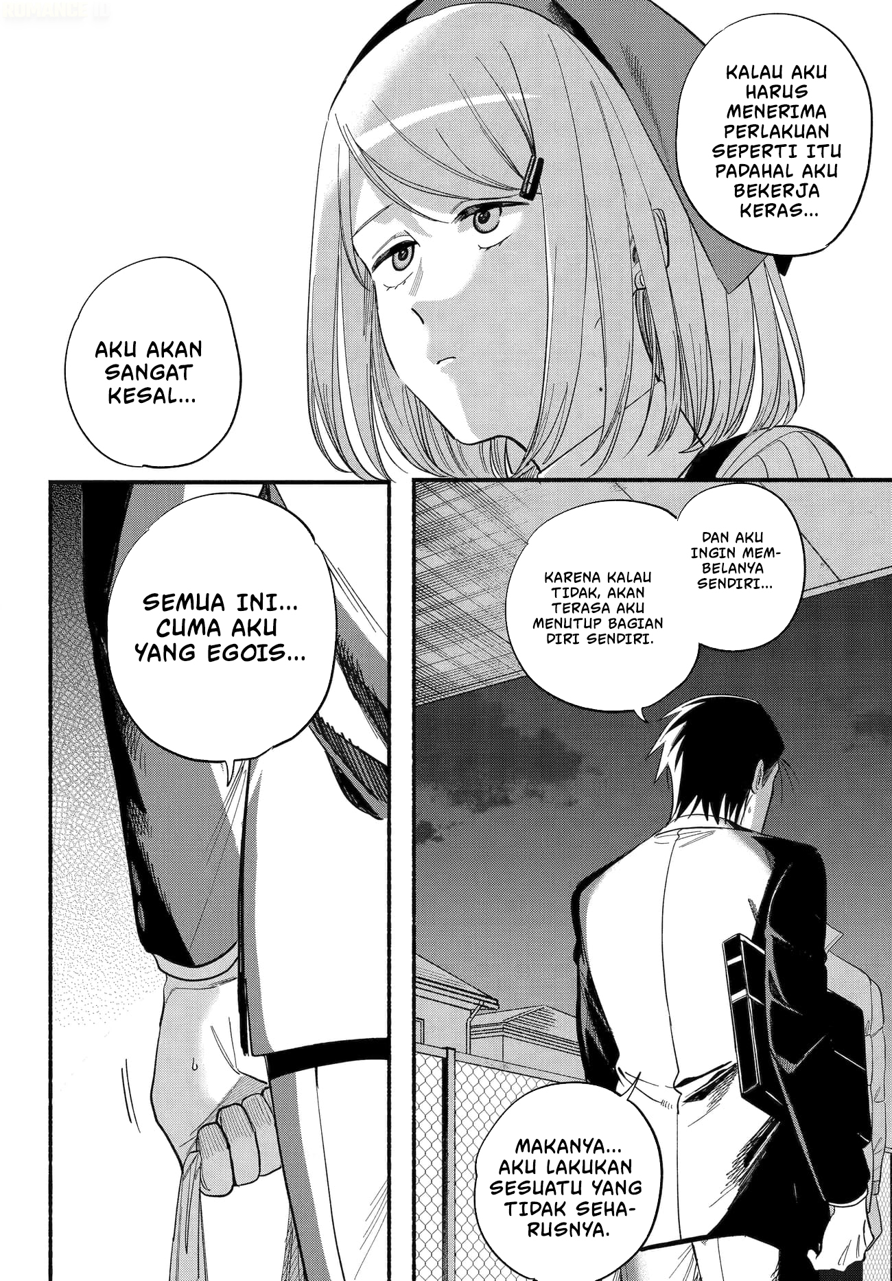 A Story About Smoking at the Back of the Supermarket (Super no Ura de Yani Suu Futari) Chapter 50 Gambar 33